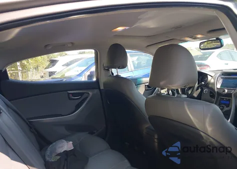 2013 Hyundai Elantra Limited from USA, damaged, VIN 5NPDH4AE1DH336552